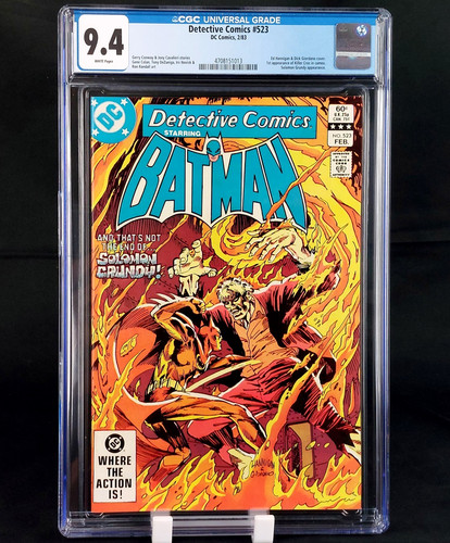 Detective comics 523 cgc 4 - #523, 9.4