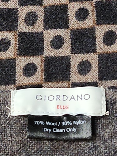 Giordano blue scarf - scarf, large