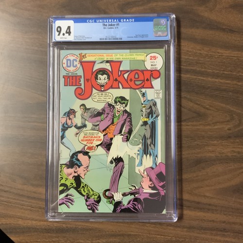 Joker comics 1975 cgc - joker,