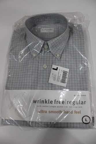Giordano button down shirt - , "l"