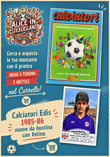 Edis calciatori 1985 nuove - edis,