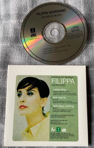 Filippa giordano promo - giordano, cd