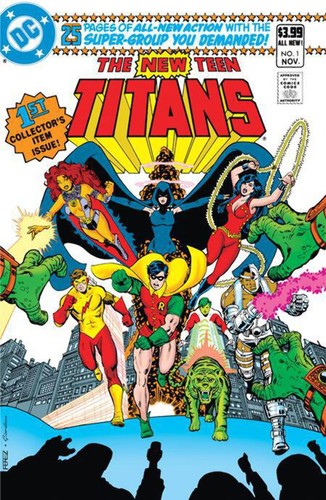 New teen titans - teen, facsimile