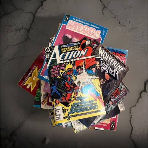 Action comics mixed lot - comics,