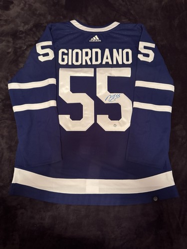 Mark giordano signed adidas - signed,