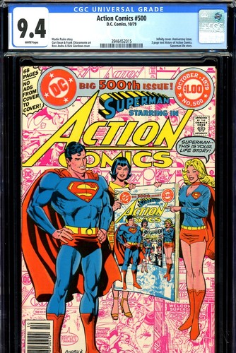 Action comics 500 cgc 4 - cgc, 9.4-