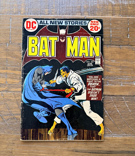 Comics batman 243 aug 1972 - aug,