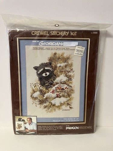 Giordano crewel stitchery kit - giordano,