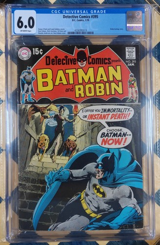 Detective comics 395 cgc - detective,