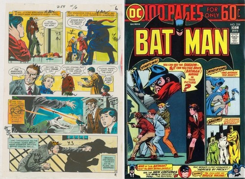 Batman 259 original color - batman,