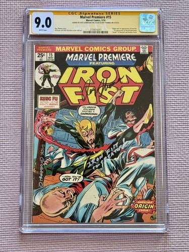 Marvel premiere iron fist - marvel,